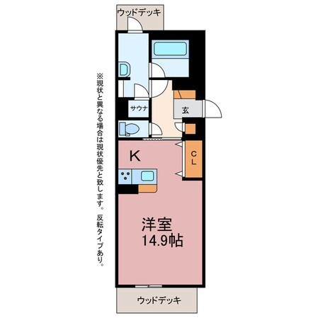 アルフラット大国の物件間取画像